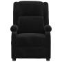 Sillón reclinable eléctrico de terciopelo negro de , Sillones - Ref: Foro24-3098399, Precio: 218,14 €, Descuento: %