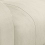 Sillón reclinable eléctrico de terciopelo blanco crema de , Sillones - Ref: Foro24-3098402, Precio: 218,14 €, Descuento: -5%%