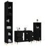 Juego de muebles de baño 3 pzas madera contrachapada negro de , Muebles de baño - Ref: Foro24-3185598, Precio: 202,57 €, Desc...