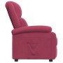 Sillón reclinable de terciopelo rojo tinto de , Sillones - Ref: Foro24-342404, Precio: 184,27 €, Descuento: %