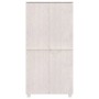 Armario HAMAR madera maciza de pino blanco 89x50x180 cm de , Armarios roperos - Ref: Foro24-340481, Precio: 261,01 €, Descuen...