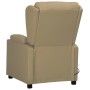 Sillón de masaje de cuero sintético color capuchino de , Sillones de masaje eléctricos - Ref: Foro24-339077, Precio: 227,08 €...