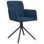 Sillas de comedor giratorias 2 uds terciopelo azul de , Sillas de comedor - Ref: Foro24-344789, Precio: 149,25 €, Descuento: ...