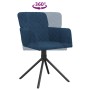 Sillas de comedor giratorias 2 uds terciopelo azul de , Sillas de comedor - Ref: Foro24-344789, Precio: 149,25 €, Descuento: ...
