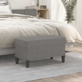 Comprar Banco de tela gris oscuro 70x35x41 cm