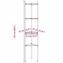 Tutores para tomates 6 unidades acero y PP 154 cm en Soportes para macetas | Comprar online en Foru.es