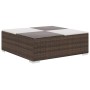 Set muebles de jardín 6 piezas y cojines ratán sintético marrón de , Conjuntos de jardín - Ref: Foro24-41268, Precio: 488,15 ...