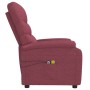 Sillón de masaje eléctrico tela rojo tinto de , Sillones de masaje eléctricos - Ref: Foro24-3073697, Precio: 278,26 €, Descue...