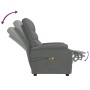 Sillón de masaje eléctrico tela gris oscuro de , Sillones de masaje eléctricos - Ref: Foro24-3073695, Precio: 242,02 €, Descu...