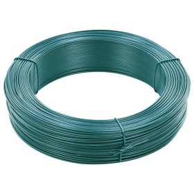 Alambre de atar vallas acero verde ennegrecido 250 m 0,9/1,4 mm de , Accesorios para rejas y vallas - Ref: Foro24-144474, Pre...