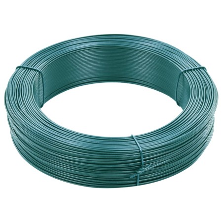 Alambre de atar vallas acero verde ennegrecido 250 m 0,9/1,4 mm de , Accesorios para rejas y vallas - Ref: Foro24-144474, Pre...