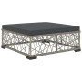 Set de muebles de jardín 5 pzas y cojines ratán sintético gris de , Conjuntos de jardín - Ref: Foro24-46813, Precio: 399,35 €...