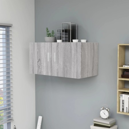 Armario de pared madera de ingeniería gris Sonoma 80x39x40 cm de , Estantes y estanterías - Ref: Foro24-815514, Precio: 60,35...
