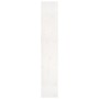 Estantería/divisor de espacios madera pino blanco 80x30x167,4cm de , Librerías y estanterías - Ref: Foro24-808199, Precio: 10...