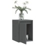Armario de pared de madera maciza de pino gris 30x30x40 cm de , Estantes y estanterías - Ref: Foro24-813479, Precio: 27,62 €,...