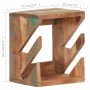 Soporte para monopatín de pared madera reciclada 25x20x30 cm | Foro24.es | Tu tienda online para hogar, jardín y más Foro24.es