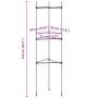 Tutores para tomates 8 unidades acero y PP 116 cm en Soportes para macetas | Comprar online en Foru.es