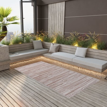 Alfombra de exterior ARAKIL marrón 190x290 cm PP de , Protectores para exterior - Ref: Foro24-310443, Precio: 59,64 €, Descue...