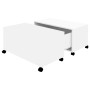 Mesa de centro madera contrachapada blanco 75x75x38 cm de , Mesas de centro - Ref: Foro24-806867, Precio: 74,39 €, Descuento:...