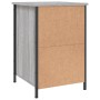 Mesita de noche madera contrachapada gris Sonoma 40x42x60 cm | Foro24.es | Tu tienda online para hogar, jardín y más Foro24.es