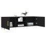 Mueble para TV madera de ingeniería negro 150x30x50 cm de , Muebles TV - Ref: Foro24-829085, Precio: 112,74 €, Descuento: %