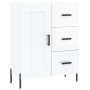 Aparador de madera contrachapada blanco brillante 69,5x34x90 cm | Foro24.es | Tu tienda online para hogar, jardín y más Foro24.es