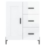 Aparador de madera contrachapada blanco brillante 69,5x34x90 cm | Foro24.es | Tu tienda online para hogar, jardín y más Foro24.es