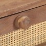 Mesa consola de madera maciza de mango 100x35x76 cm | Foro24.es | Tu tienda online para hogar, jardín y más Foro24.es