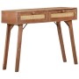 Mesa consola de madera maciza de mango 100x35x76 cm | Foro24.es | Tu tienda online para hogar, jardín y más Foro24.es