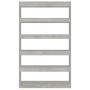 Estantería/divisor de espacios gris hormigón 100x30x166 cm | Foro24.es | Tu tienda online para hogar, jardín y más Foro24.es