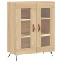 Aparador de madera de ingeniería roble Sonoma 69,5x34x90 cm | Foro24.es | Tu tienda online para hogar, jardín y más Foro24.es