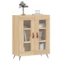 Aparador de madera de ingeniería roble Sonoma 69,5x34x90 cm | Foro24.es | Tu tienda online para hogar, jardín y más Foro24.es