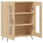 Aparador de madera de ingeniería roble Sonoma 69,5x34x90 cm | Foro24.es | Tu tienda online para hogar, jardín y más Foro24.es