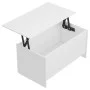 Mesa de centro madera contrachapada blanco 102x55,5x52,5 cm de vidaXL, Mesas de centro - Ref: Foro24-809665, Precio: 57,41 €,...