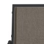 Banco mecedora jardín acero y textilene marrón 120,5x76x86,5 cm de , Balancines de jardín - Ref: Foro24-362709, Precio: 126,0...