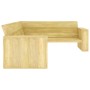 Banco de jardín de madera de pino impregnada 239 cm de , Bancos de jardín - Ref: Foro24-49038, Precio: 456,53 €, Descuento: %