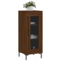 Aparador madera de ingeniería marrón roble 34,5x34x90 cm | Foro24.es | Tu tienda online para hogar, jardín y más Foro24.es