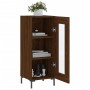 Aparador madera de ingeniería marrón roble 34,5x34x90 cm | Foro24.es | Tu tienda online para hogar, jardín y más Foro24.es