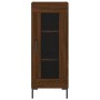 Aparador madera de ingeniería marrón roble 34,5x34x90 cm | Foro24.es | Tu tienda online para hogar, jardín y más Foro24.es