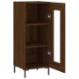Aparador madera de ingeniería marrón roble 34,5x34x90 cm | Foro24.es | Tu tienda online para hogar, jardín y más Foro24.es