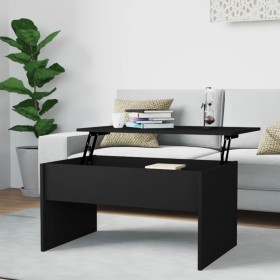 Mesa de centro madera contrachapada negra 80x50,5x41,5 cm de vidaXL, Mesas de centro - Ref: Foro24-809639, Precio: 65,45 €, D...