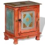 Mesita de noche de madera maciza de mango naranja de , Mesitas de noche - Ref: Foro24-243969, Precio: 136,91 €, Descuento: -5%%