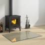 Placa de vidrio para chimenea rectangular 80x60 cm de , Cristal - Ref: Foro24-324122, Precio: 51,79 €, Descuento: -5%%