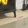 Placa de vidrio para chimenea rectangular 80x60 cm de , Cristal - Ref: Foro24-324122, Precio: 51,79 €, Descuento: -5%%