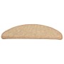 Alfombrilla autoadhesiva escalera 15 uds marrón claro 65x21x4cm de , Alfombrillas para escalones - Ref: Foro24-326904, Precio...