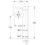 Conjunto de muebles de baño con lavabo y grifo 10 piezas negro de , Muebles de baño - Ref: Foro24-273691, Precio: 419,12 €, D...