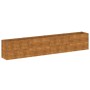 Jardinera acero corten 385x50x69 cm de , Maceteros y jardineras - Ref: Foro24-151987, Precio: 146,30 €, Descuento: -5%%