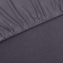 Funda para sofá elástica tela jersey poliéster gris antracita de , Fundas - Ref: Foro24-131082, Precio: 31,02 €, Descuento: -5%%