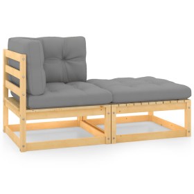Comprar Juego de muebles de jardín 2 pzas y