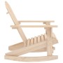 Silla mecedora de jardín Adirondack madera maciza de abeto de , Sillas de jardín - Ref: Foro24-315882, Precio: 91,52 €, Descu...